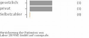33% gesetzlich versichert,33% privat versichert,33% Selbstzahler 33% gesetzlich versichert,33% privat versichert,33% Selbstzahler Bild