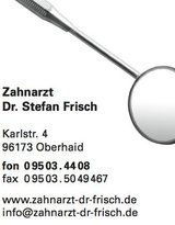 Dr. med. dent. Stefan Frisch