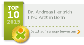 Dr. med. Andreas Hentrich, von sanego empfohlen