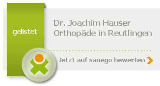 Dr Med Joachim Hauser In 72764 Reutlingen Facharzt Fur