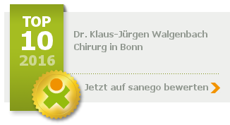 Siegel von PD Dr. med. Klaus-Jürgen Walgenbach