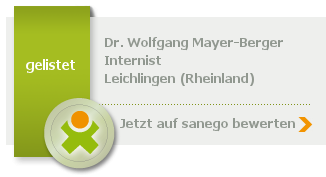Siegel von Dr. med. Wolfgang Mayer-Berger