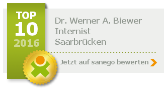 Siegel von Dr. med. Werner A. Biewer