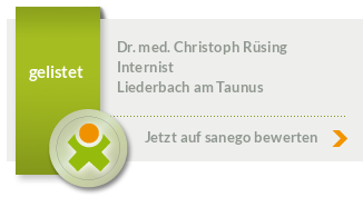 Siegel von Dr. med. Christoph Rüsing