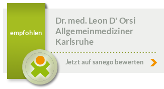 Siegel von Dr. med. Leon D' Orsi