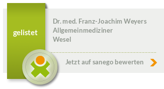 Siegel von Dr. med. Franz-Joachim Weyers