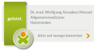 Siegel von Dr. med. Wolfgang Amadeus Menzel