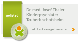 Siegel von Dr. med. Josef Thaler