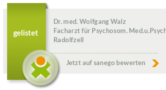 Siegel von Dr. med. Wolfgang Walz