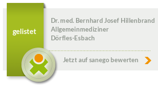 Siegel von Dr. med. Bernhard Josef Hillenbrand