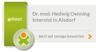 Siegel von Dr. med. Hedwig Oenning