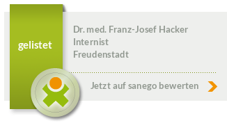 Siegel von Dr. med. Franz-Josef Hacker