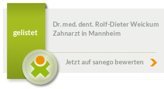 Siegel von Dr. med. dent. Rolf-Dieter Weickum