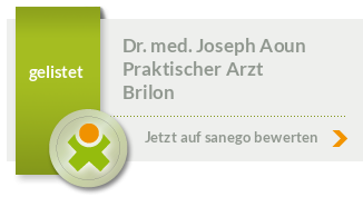 Siegel von Dr. med. Joseph Aoun