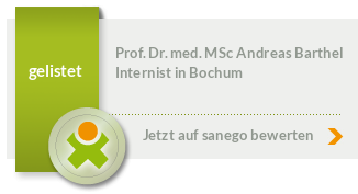 Siegel von Prof. Dr. med. MSc Andreas Barthel