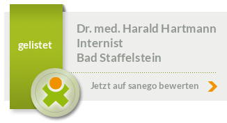 Siegel von Dr. med. Harald Hartmann