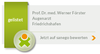 Siegel von Prof. Dr. med. Werner Förster