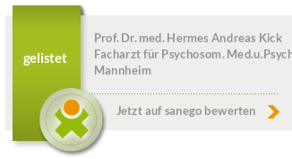 Siegel von Prof. Dr. med. Hermes Andreas Kick