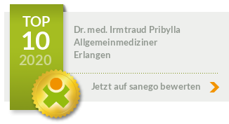 Siegel von Dr. med. Irmtraud Pribylla