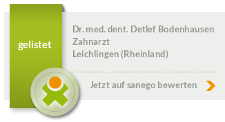 Siegel von Dr. med. dent. Detlef Bodenhausen