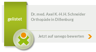 Siegel von Dr. med. Axel K.-H.H. Schneider