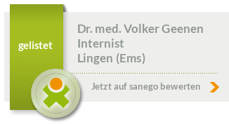 Siegel von Dr. med. Volker Geenen