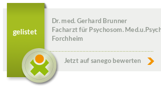 Siegel von Dr. med. Gerhard Brunner