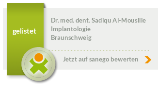 Siegel von Dr. med. dent. Sadiqu Al-Mousllie