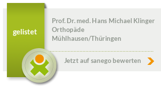 Siegel von Prof. Dr. med. Hans Michael Klinger