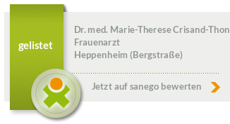 Siegel von Dr. med. Marie-Therese Crisand-Thon