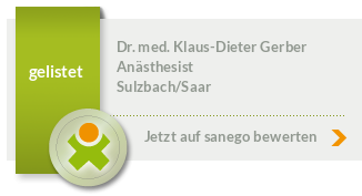 Siegel von Dr. med. Klaus-Dieter Gerber