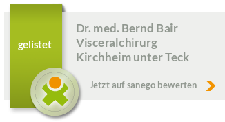 Siegel von Dr. med. Bernd Bair