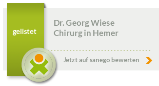 Siegel von Dr. Georg Wiese