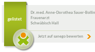 Siegel von Dr. med. Anne-Dorothea Sauer-Bollin