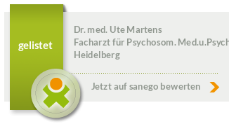 Siegel von Dr. med. Ute Martens