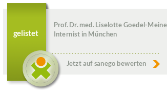 Siegel von Prof. Dr. med. Liselotte Goedel-Meinen