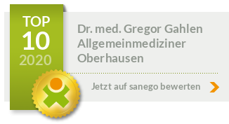 Dr. med. Gregor Gahlen, von sanego empfohlen