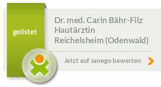 Siegel von Dr. med. Carin Bähr-Filz