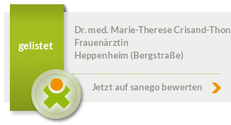 Siegel von Dr. med. Marie-Therese Crisand-Thon
