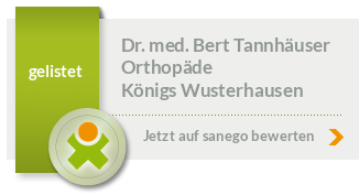 Siegel von Dr. med. Bert Tannhäuser