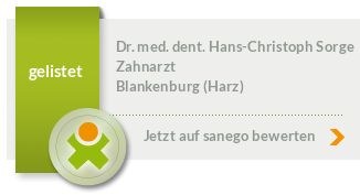 Siegel von Dr. med. dent. Hans-Christoph Sorge
