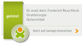 Siegel von Dr. med. dent. Frederick Reza Mock