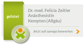 Siegel von Dr. med. Felicia Zeitler