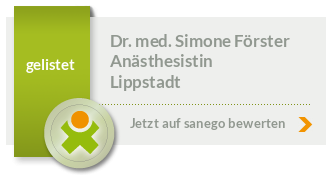 Siegel von Dr. med. Simone Förster