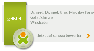 Siegel von Dr. med. Dr. med. Univ. Miroslav Paripovic