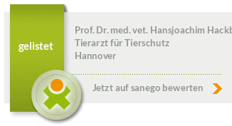 Siegel von Prof. Dr. med. vet. Hansjoachim Hackbarth
