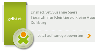 Siegel von Dr. med. vet. Susanne Saers