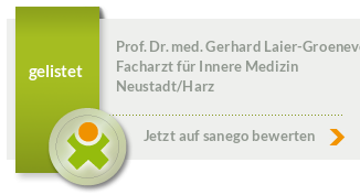 Siegel von Prof. Dr. med. Gerhard Laier-Groeneveld