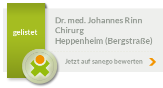 Siegel von Dr. med. Johannes Rinn